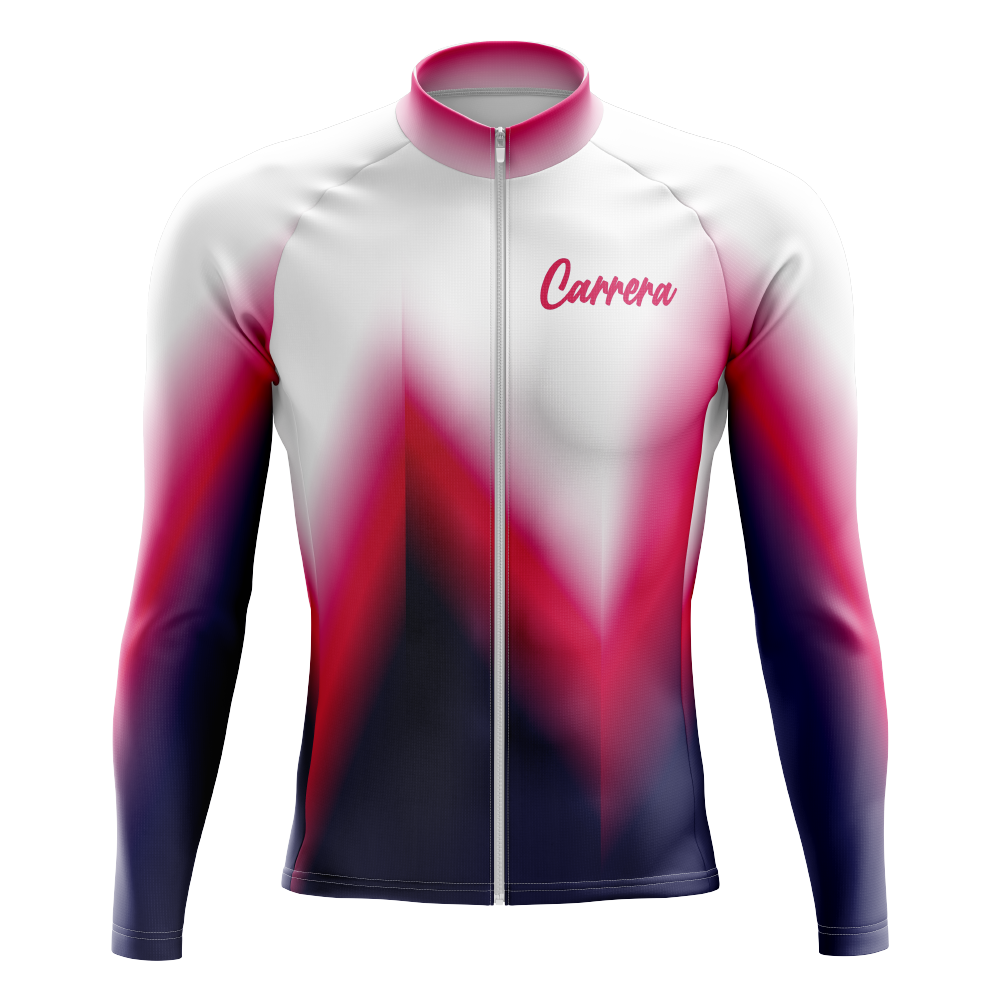 Jersey Ciclismo Manga Larga – Violeta Moderno