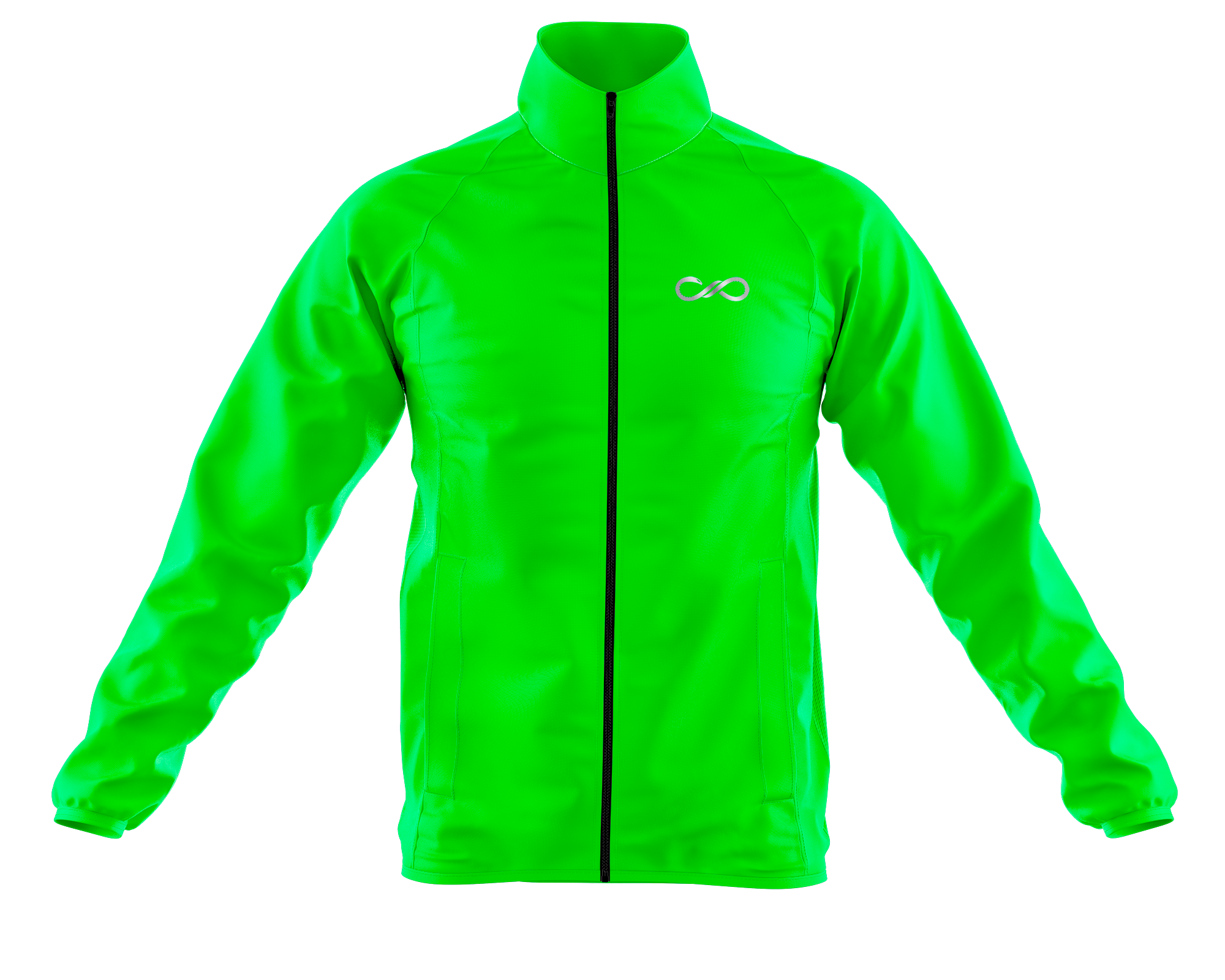 Chaqueta Rompevientos - Verde Neon
