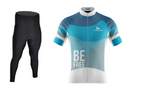 Uniforme Ciclismo Fit Largo - Blue Free Manga Corta